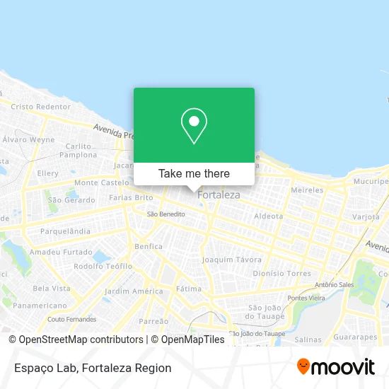 Espaço Lab map