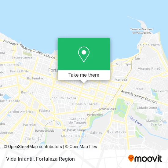 Vida Infantil map