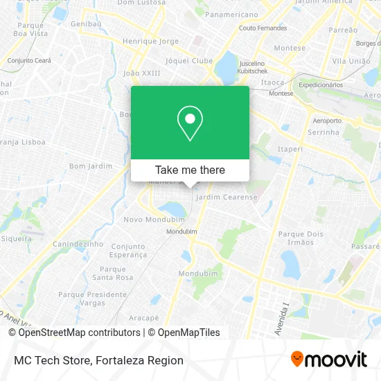 MC Tech Store map