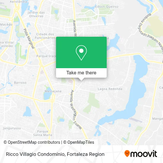 Ricco Villagio Condomínio map