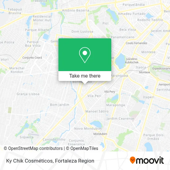 Ky Chik Cosméticos map