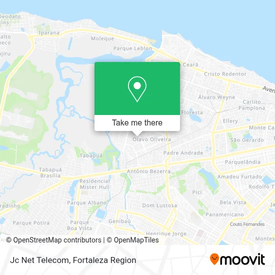 Jc Net Telecom map