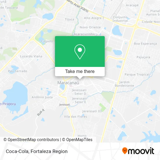 Coca-Cola map