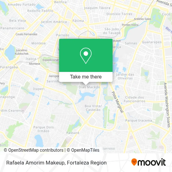Rafaela Amorim Makeup map