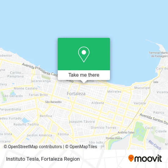 Instituto Tesla map