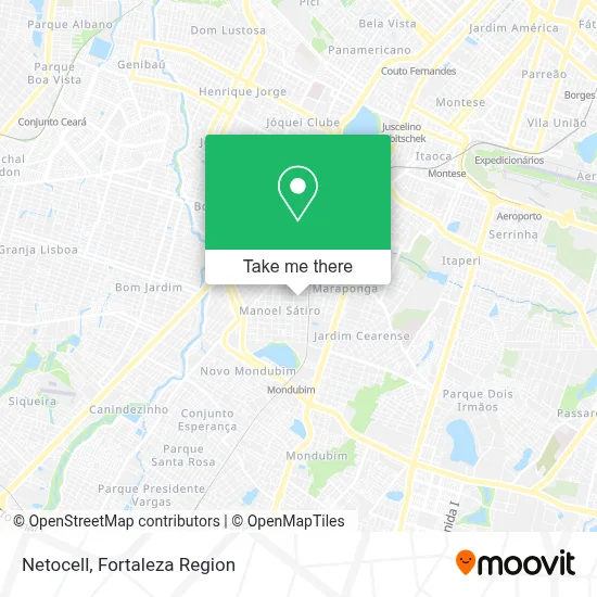 Netocell map
