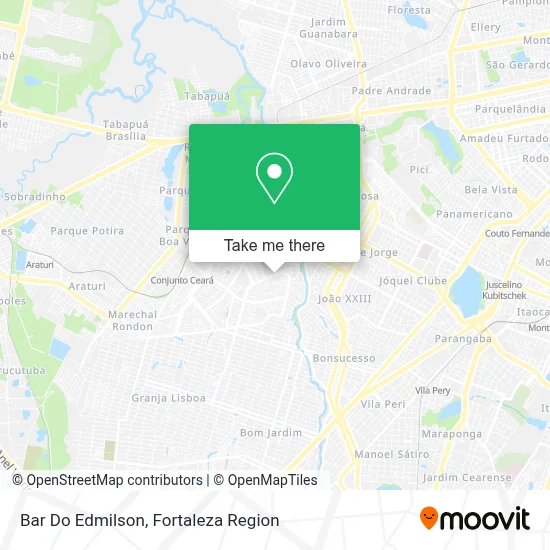 Bar Do Edmilson map