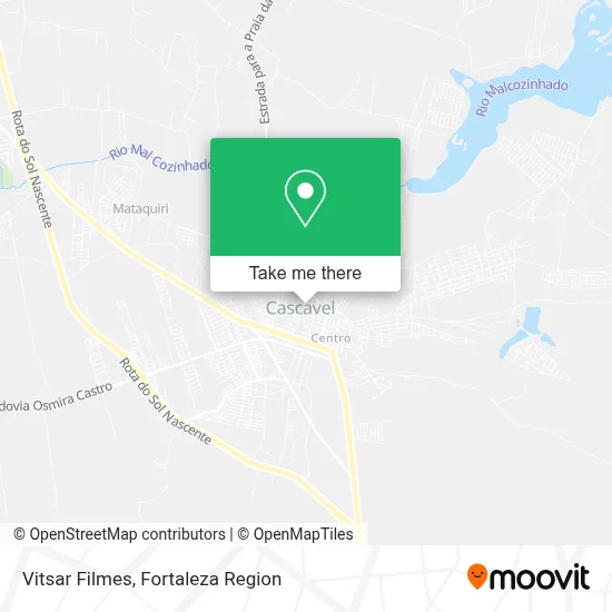 Vitsar Filmes map