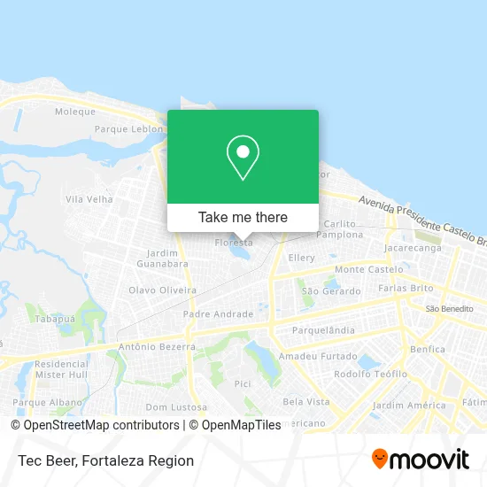 Tec Beer map