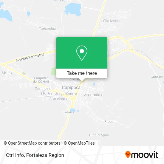 Ctrl Info map