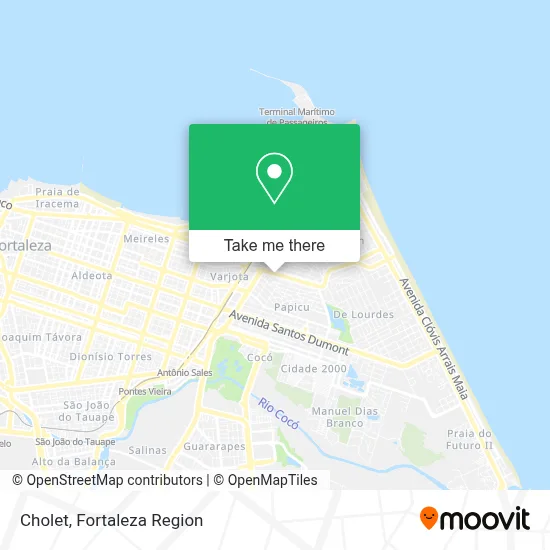 Cholet map