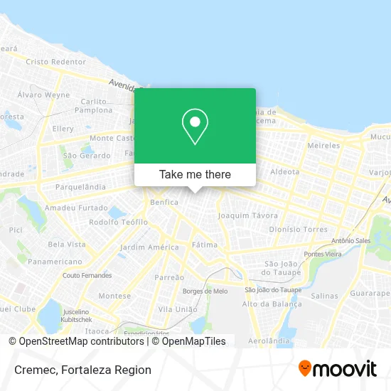 Cremec map
