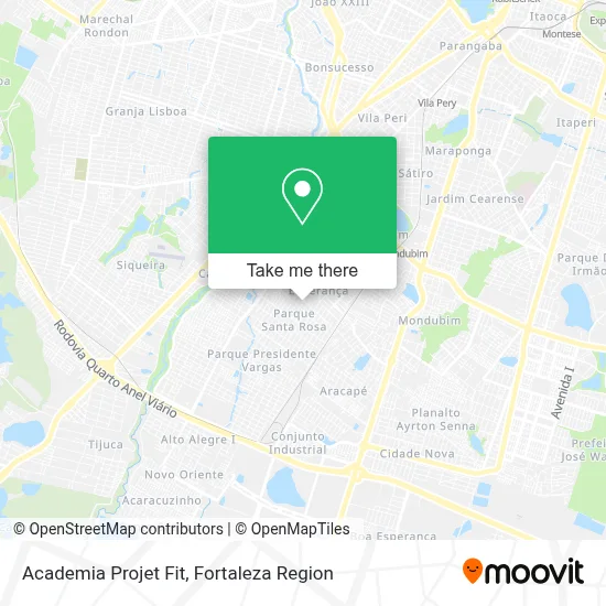 Academia Projet Fit map