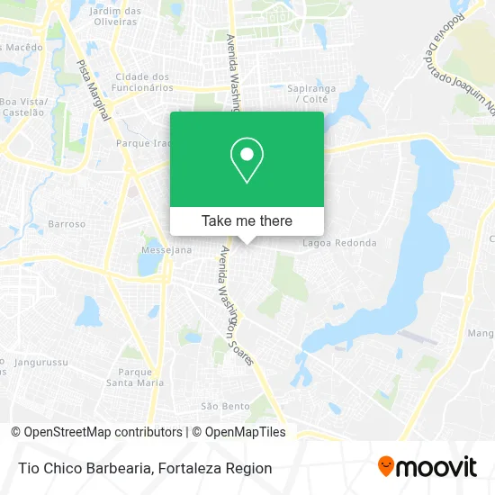 Tio Chico Barbearia map