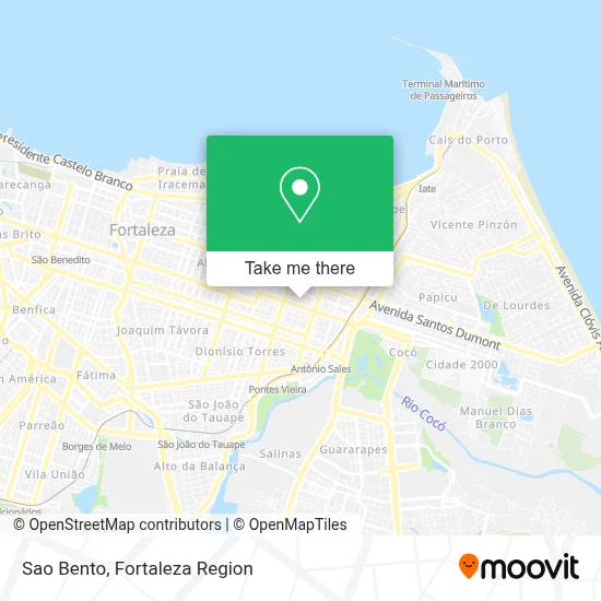 Sao Bento map