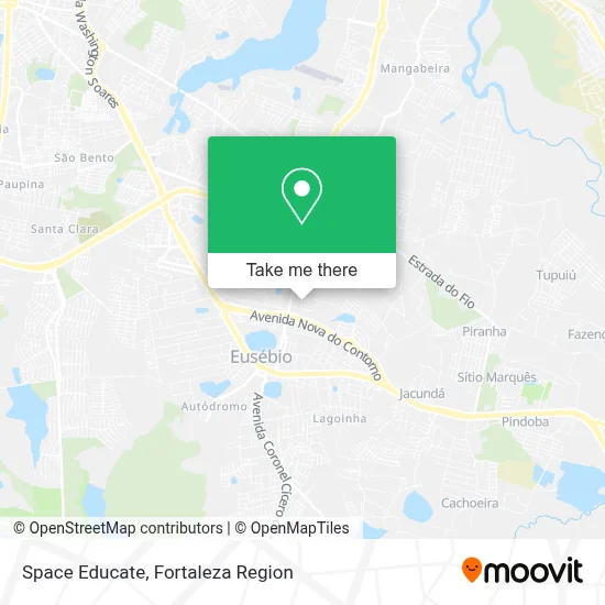 Space Educate map