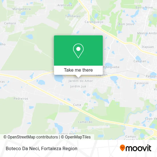 Boteco Da Neci map