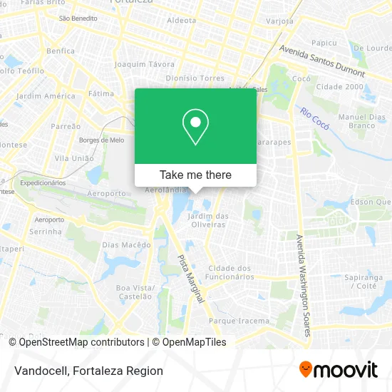 Vandocell map