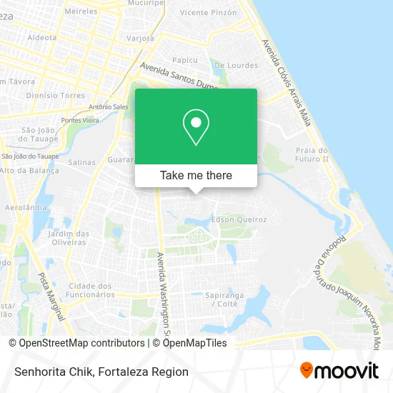 Senhorita Chik map