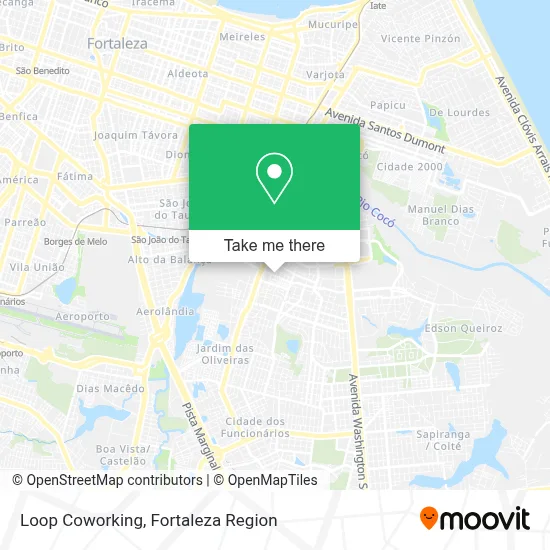 Loop Coworking map