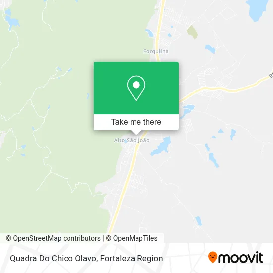 Quadra Do Chico Olavo map