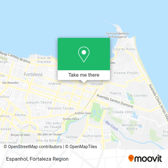 Espanhol map