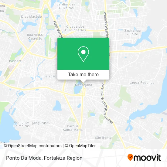 Ponto Da Moda map