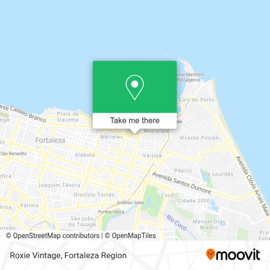 Roxie Vintage map