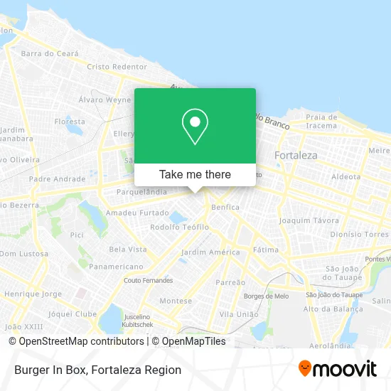 Burger In Box map