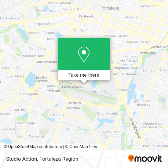 Studio Action map