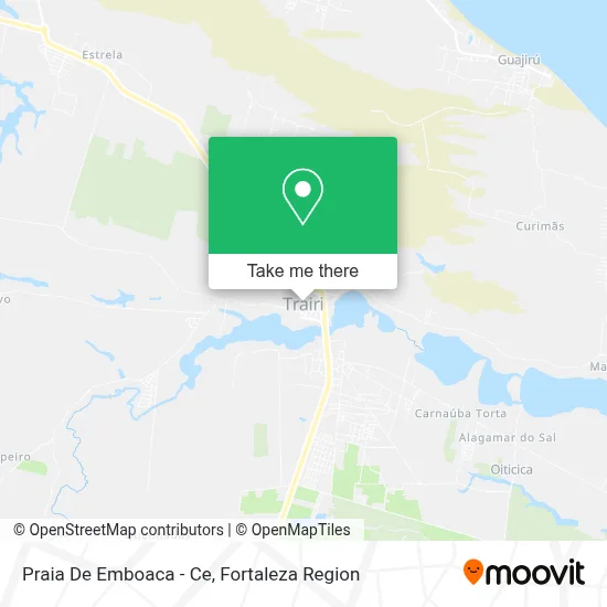Praia De Emboaca - Ce map