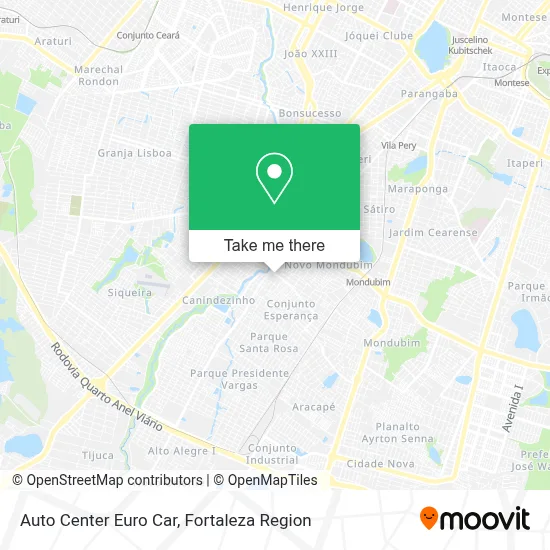 Auto Center Euro Car map