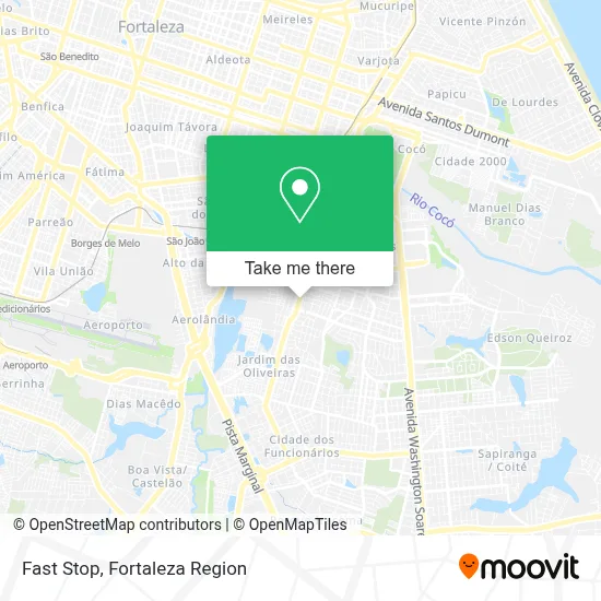 Fast Stop map