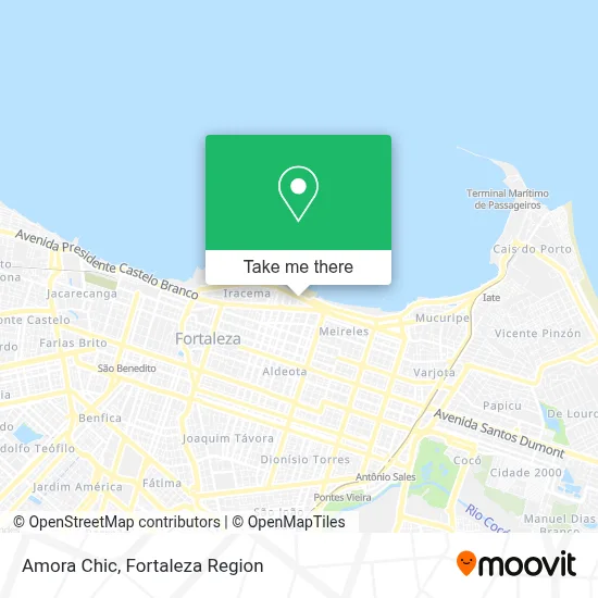 Amora Chic map