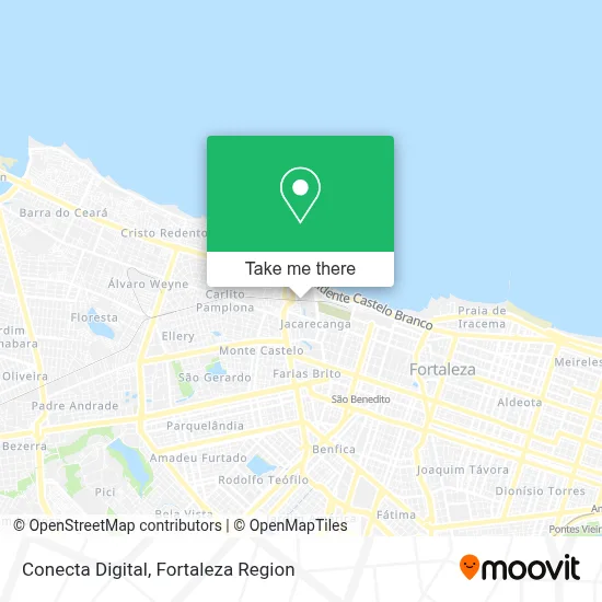 Conecta Digital map