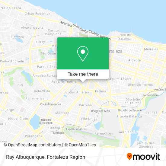 Ray Albuquerque map