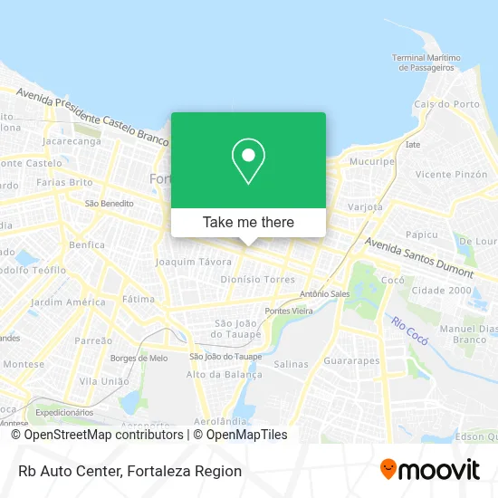 Rb Auto Center map