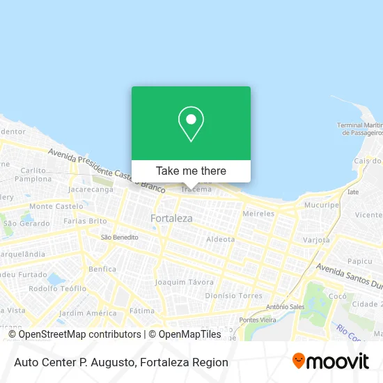 Auto Center P. Augusto map