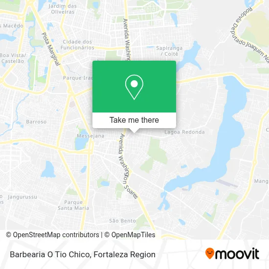 Barbearia O Tio Chico map