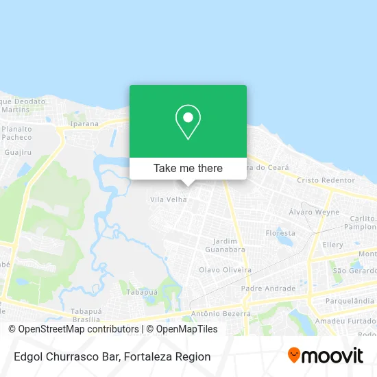 Edgol Churrasco Bar map