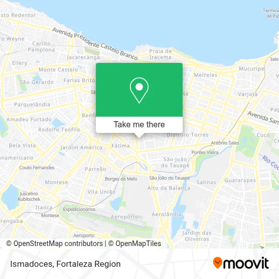 Ismadoces map
