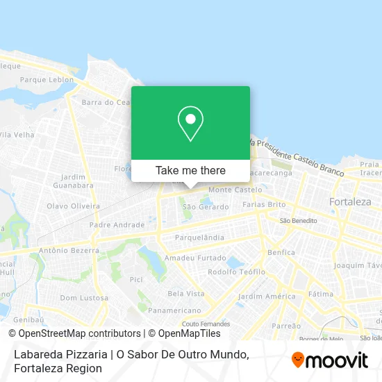Labareda Pizzaria | O Sabor De Outro Mundo map