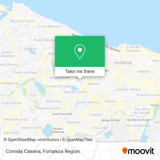 Comida Caseira map