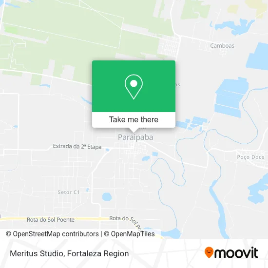 Meritus Studio map