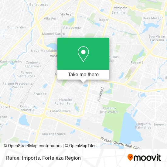 Rafael Imports map