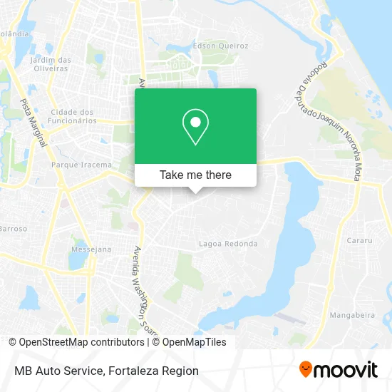MB Auto Service map