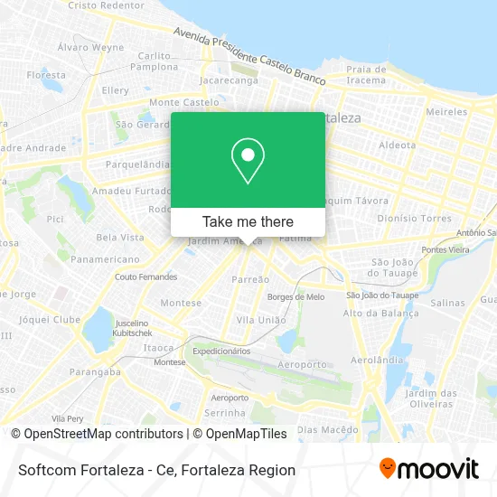 Softcom  Fortaleza - Ce map