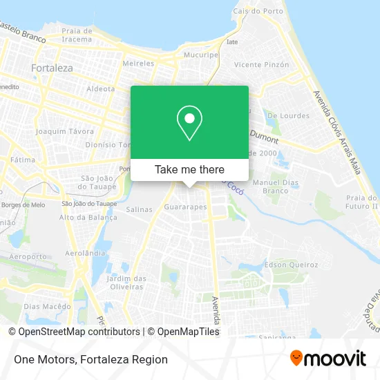 One Motors map