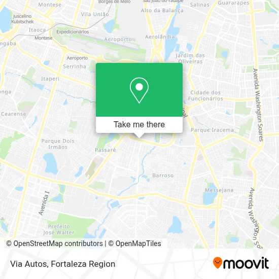 Via Autos map