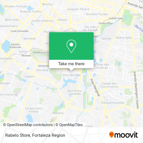 Rabelo Store map